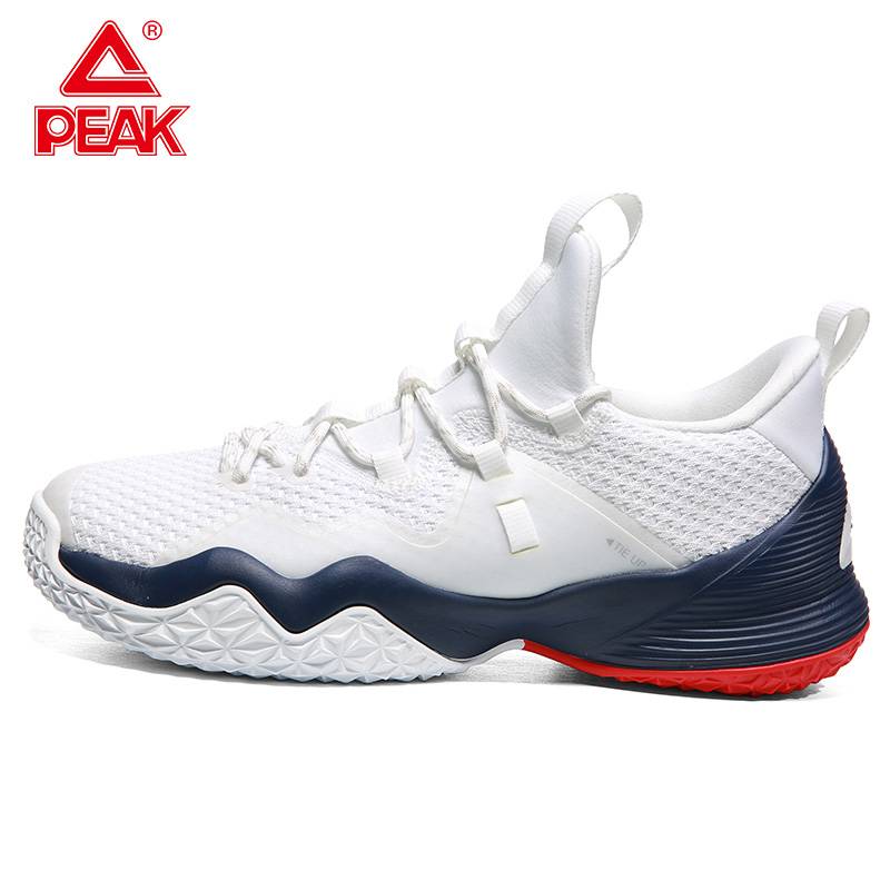 Peak Basketball Shoes Male 2024 Spring and Summer Weaving Outer Field Boot Boots, wear -resistant anti -slip fracturing clearance sneakers men