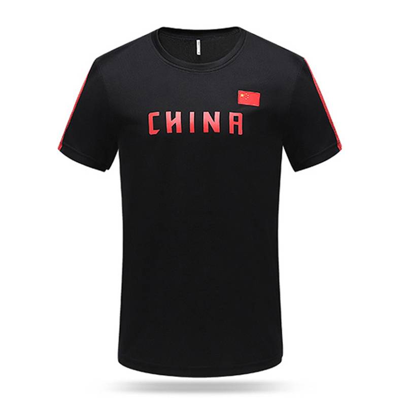 Powder Penguin fast dry summer short -sleeved shorts sports suit Student jacket T -shirt sports test Half -sleeve test