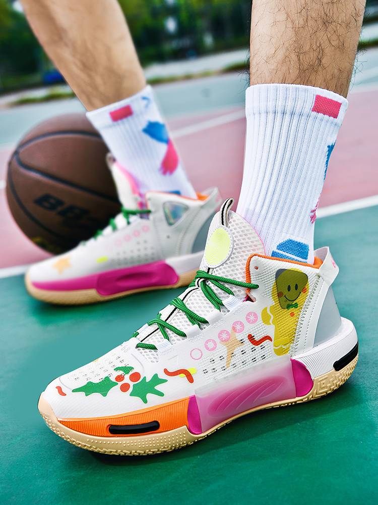 Peak Adaptation Phantom 4 Low Basketball Shoes Children Male Male Summer Breath Wade Children's Professional Basketball Sneakers Male Youth
