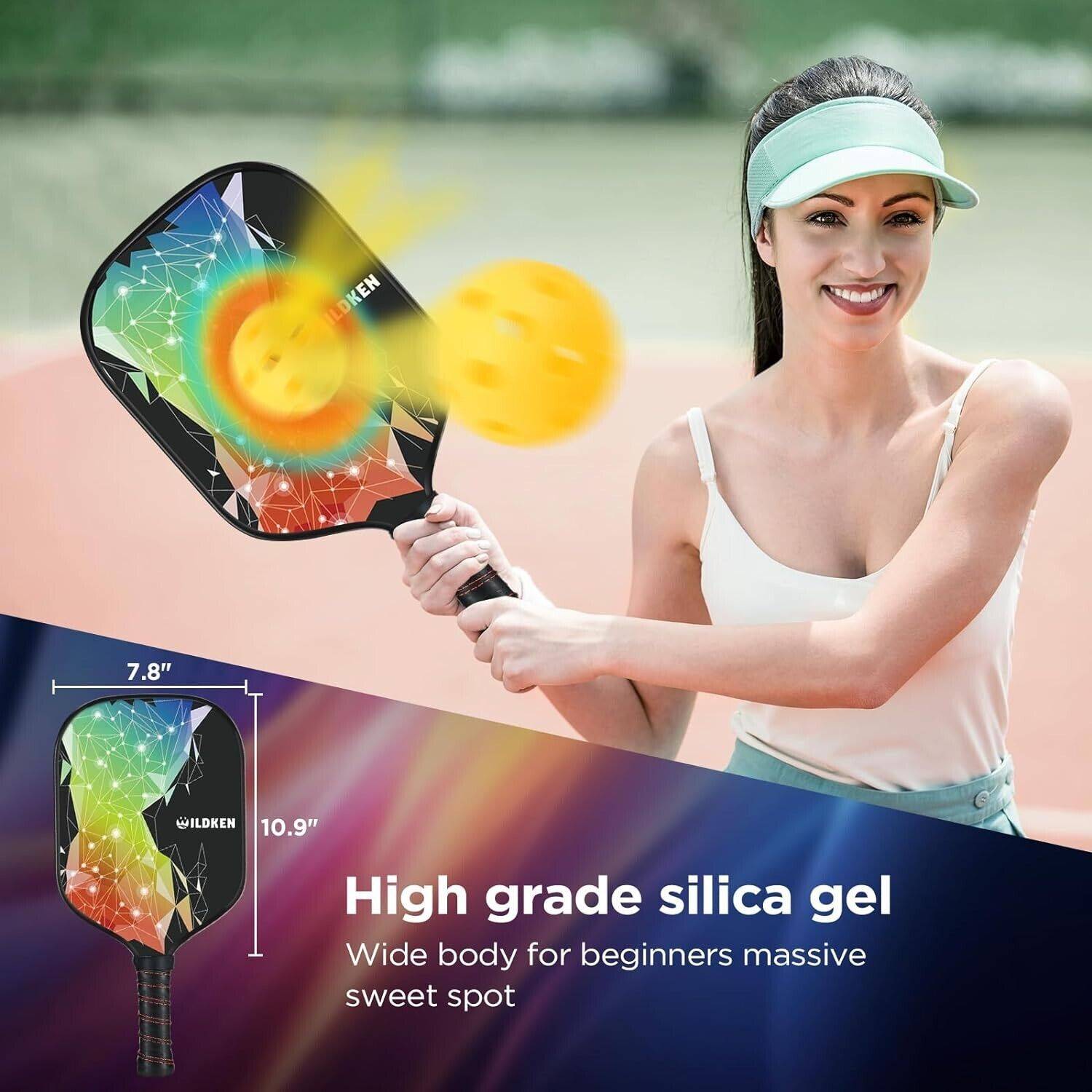 Pickleball Board Board Carbon Fiber Caps Publishes Sports Be beginner Student Student Competition Training Set