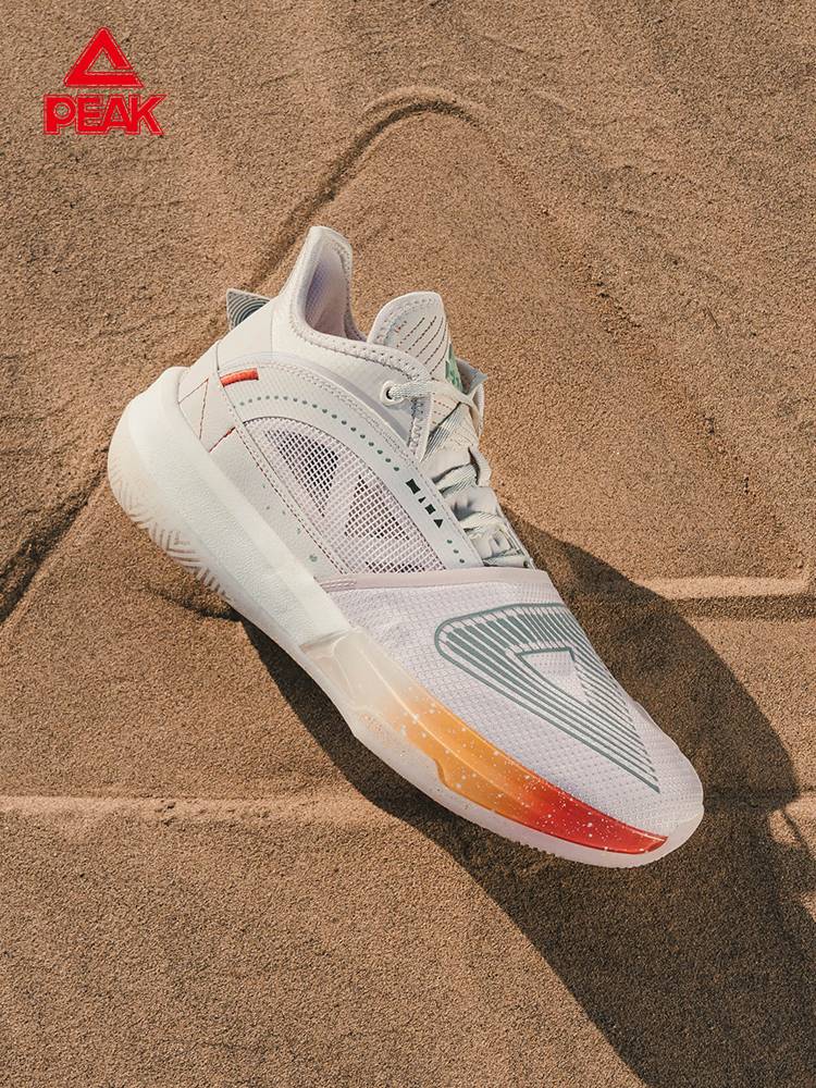 Peak Great Triangle Basketball Shoes Men's Summer breathable mesh actual combat low -top shoes non -slip and wear -resistant sneakers