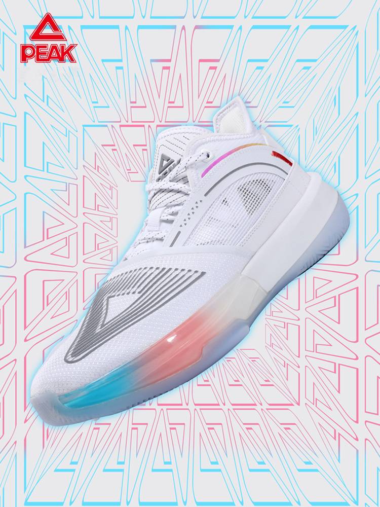Peak Great Triangle Basketball Shoes Men's Summer breathable mesh actual combat low -top shoes non -slip and wear -resistant sneakers