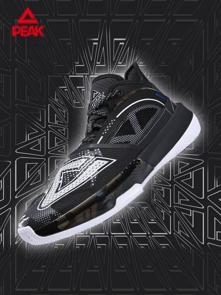 Peak Great Triangle Basketball Shoes Men's Summer breathable mesh actual combat low -top shoes non -slip and wear -resistant sneakers
