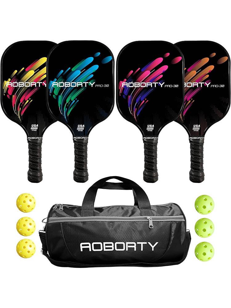 The same American black color glass fiber Pork ball racket Pork ball shooting board lightweight high -bombs resistant shot racket