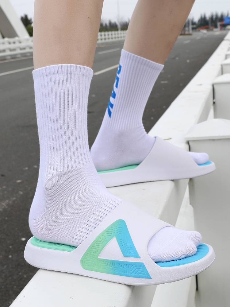 Peak polarized sports slippers Men and women in the same summer new sandal trawle soft bottom wears basketball Tai Chi slippers men's models