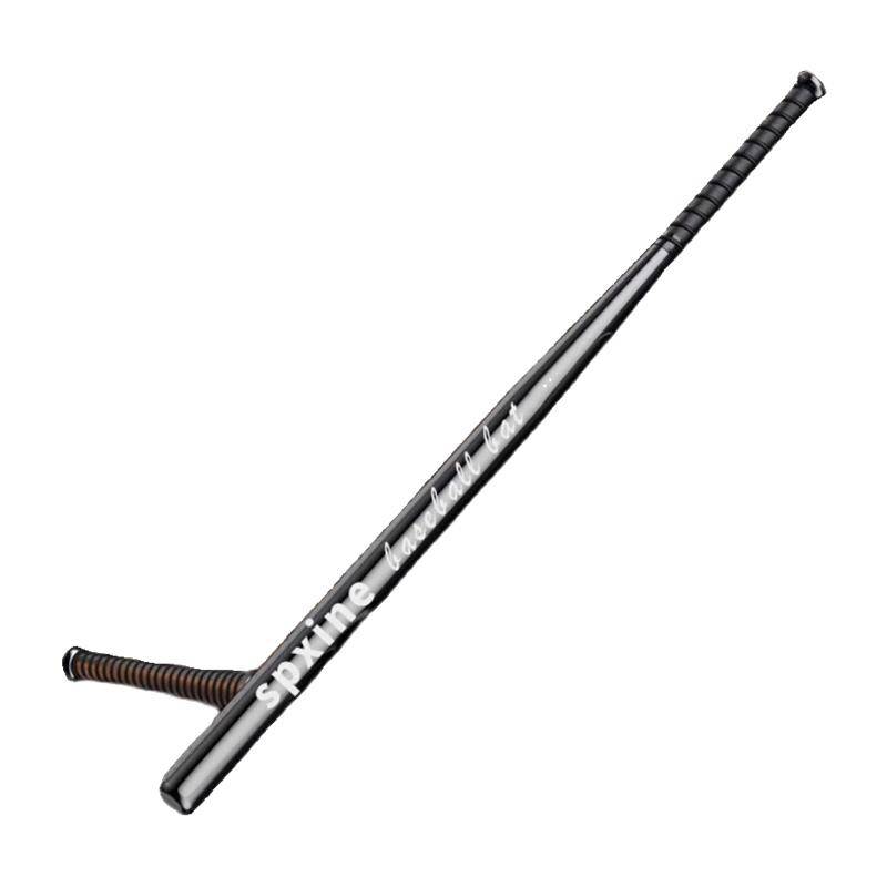 German baseball stick fine stick solid metal steel pipe stick bar baseball professional iron rod defense car body legal weapon