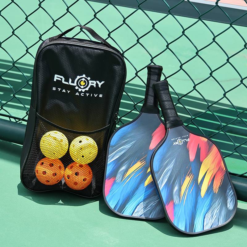 FLUORY Ball ball racket Pickleball carbon fiber professional Peak shooting set primary matte noodles
