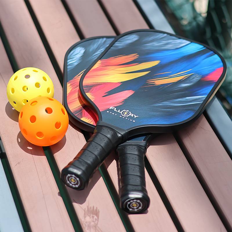 FLUORY Ball ball racket Pickleball carbon fiber professional Peak shooting set primary matte noodles