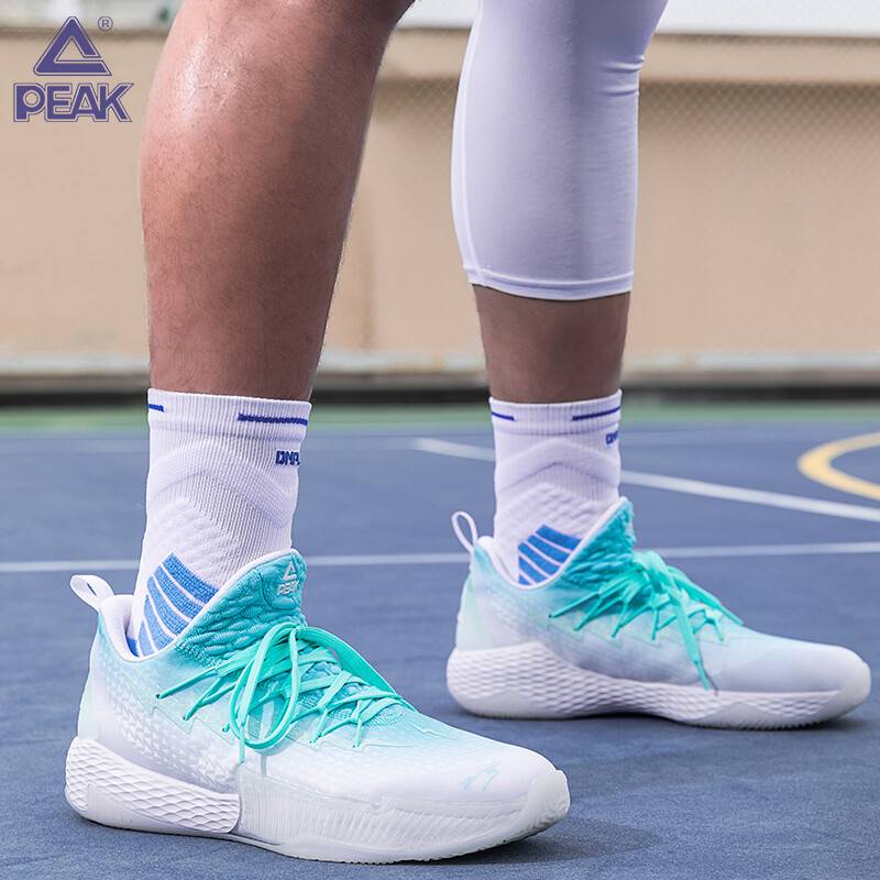 Pyk basketball shoes men's low sneakers spring and summer leather lightning lightning anti -slip and abrasion -resistant men's competition for men's competition