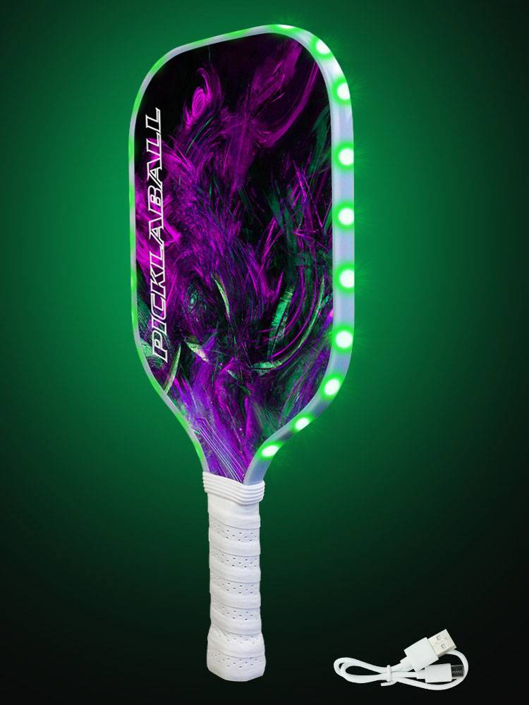 Day and Night Two Night Light Ball Ball racket Night scene LED light -glowing edge glass fiber Piccoon