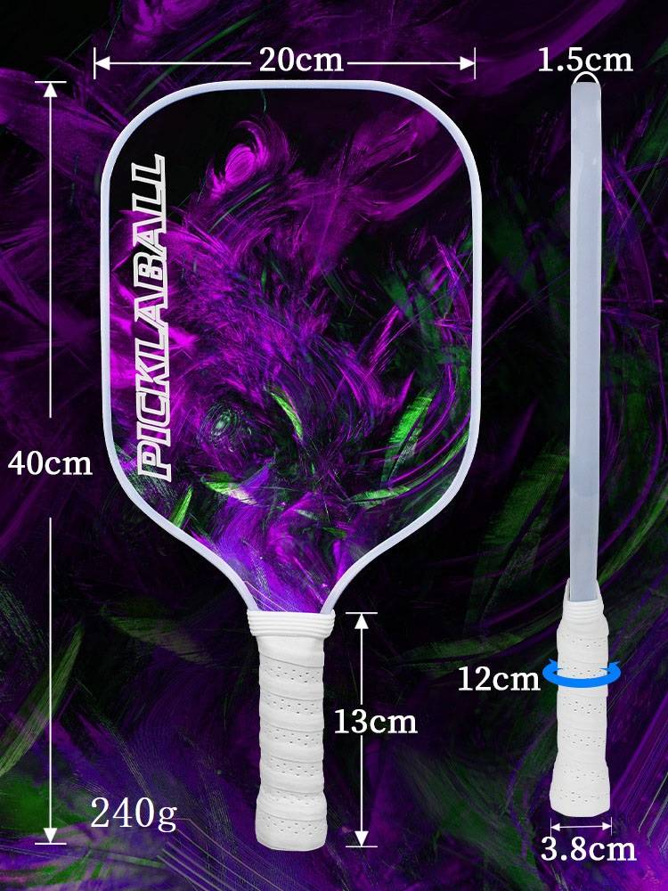 Day and Night Two Night Light Ball Ball racket Night scene LED light -glowing edge glass fiber Piccoon