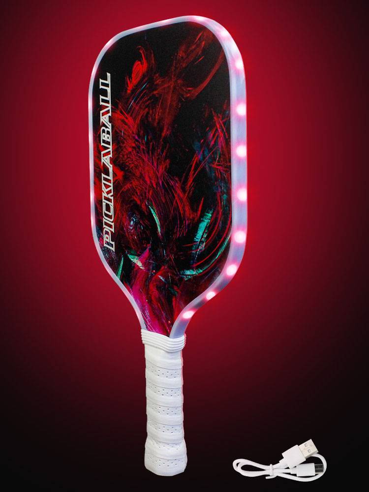 Day and Night Two Night Light Ball Ball racket Night scene LED light -glowing edge glass fiber Piccoon