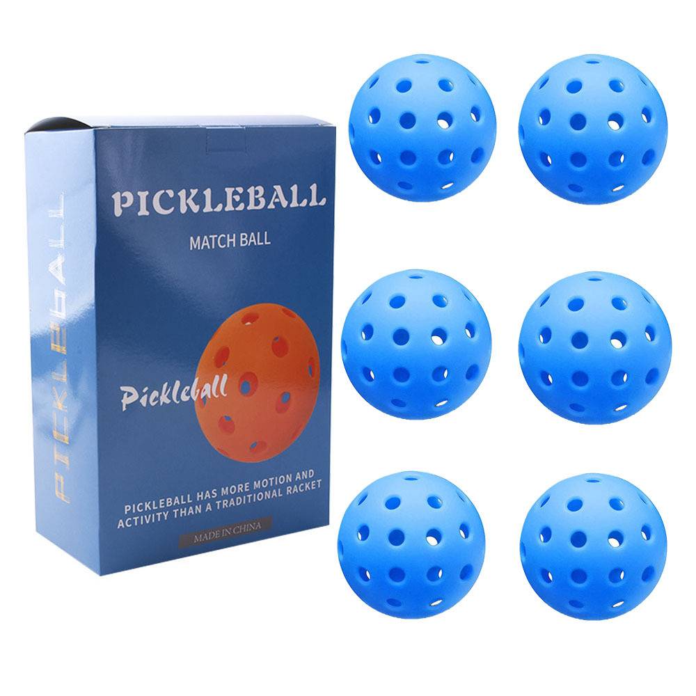 40 -porous outdoor Piccor ball holes pickleball game training PE environmental protection material injection plastic ball