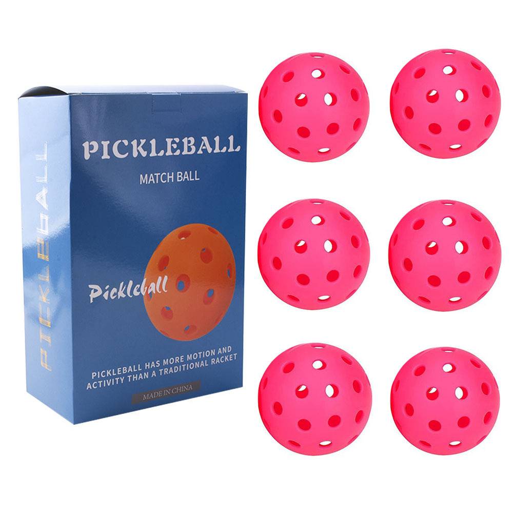 40 -porous outdoor Piccor ball holes pickleball game training PE environmental protection material injection plastic ball