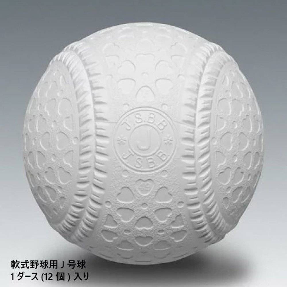 Japan Direct Mail 1 Pack 12 Mizuno Youth Founding Official Baseball Inside and Outside Baseball J Baseball Products M