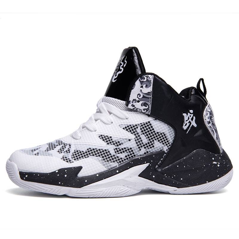 Pyk venom James basketball shoes friction, sound, anti -slip, abrasion, lightweight, air -breathable high -top male teenager