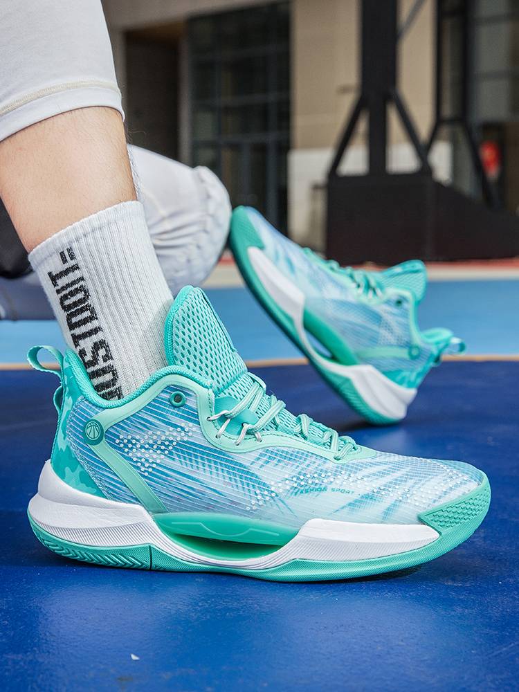 The official brand Nike official basketball shoes men and women high -top combat net surface breathable, anti -slip, abrasion, shock -resistant lightweight soft bottom