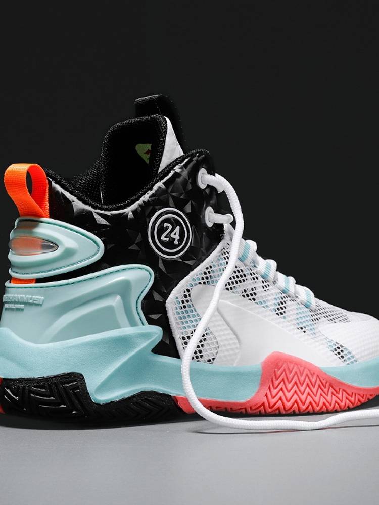 The official brand Nike's official men's shoes summer new basketball tide shoes Zhongdong parent -child shock -absorbing high -top shoes sports