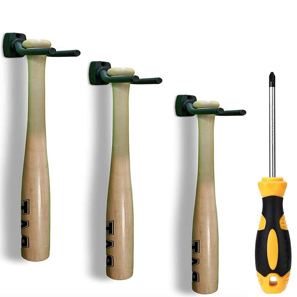 2 baseball rod hooks +1 screwdriver