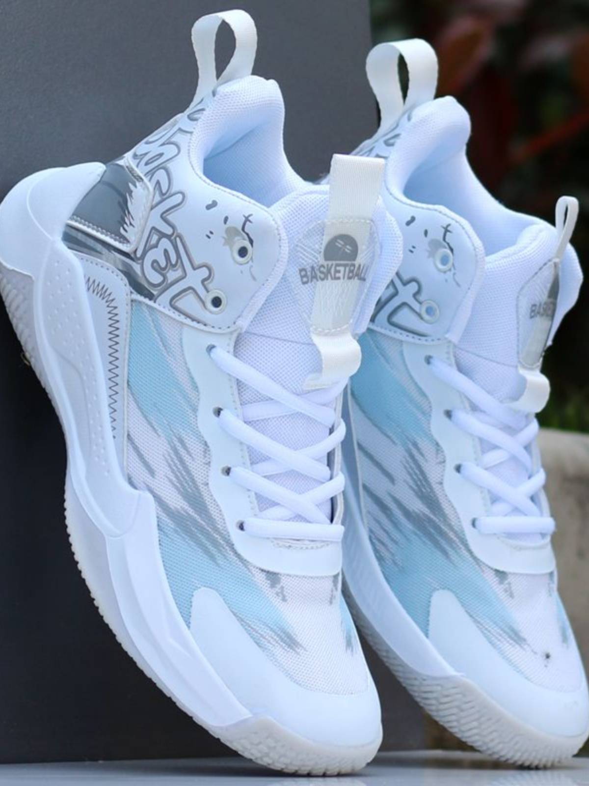 Peak basketball shoes men's summer new boys' actual combat shoes, non -slip and wear -resistant sports friction bands are harsh