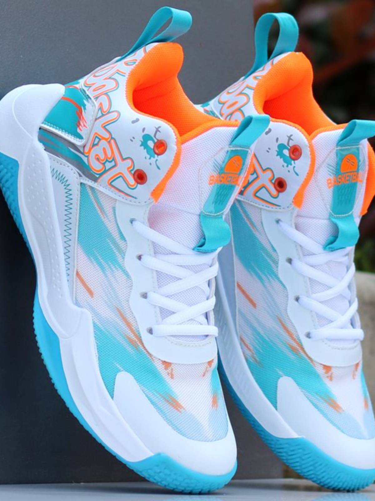 Peak basketball shoes men's summer new boys' actual combat shoes, non -slip and wear -resistant sports friction bands are harsh