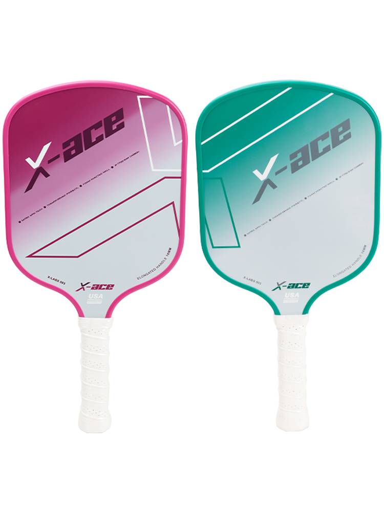 X-Acepickleball shoots a beginner's junior Peren racket carbon fiber frosted PP honeycomb