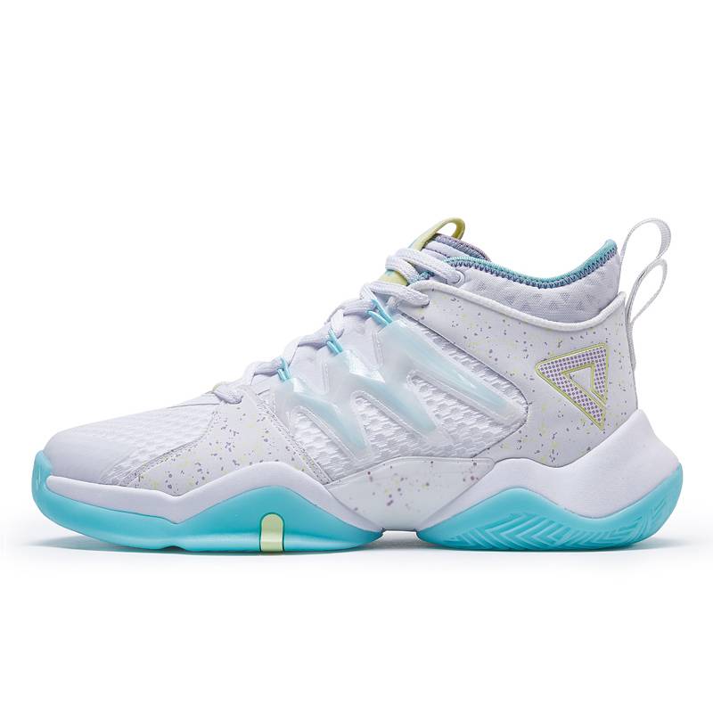 Peak polar lightning basketball shoes men 2022 spring new mesh sneakers wear wear -resistant actual air -ventilated sneakers