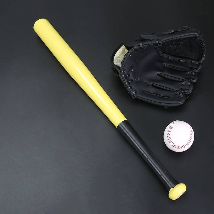 Combining four -piece stickball baseball baseball stick super hard weapon bag plastic plastic glove rubber heroes juvenile