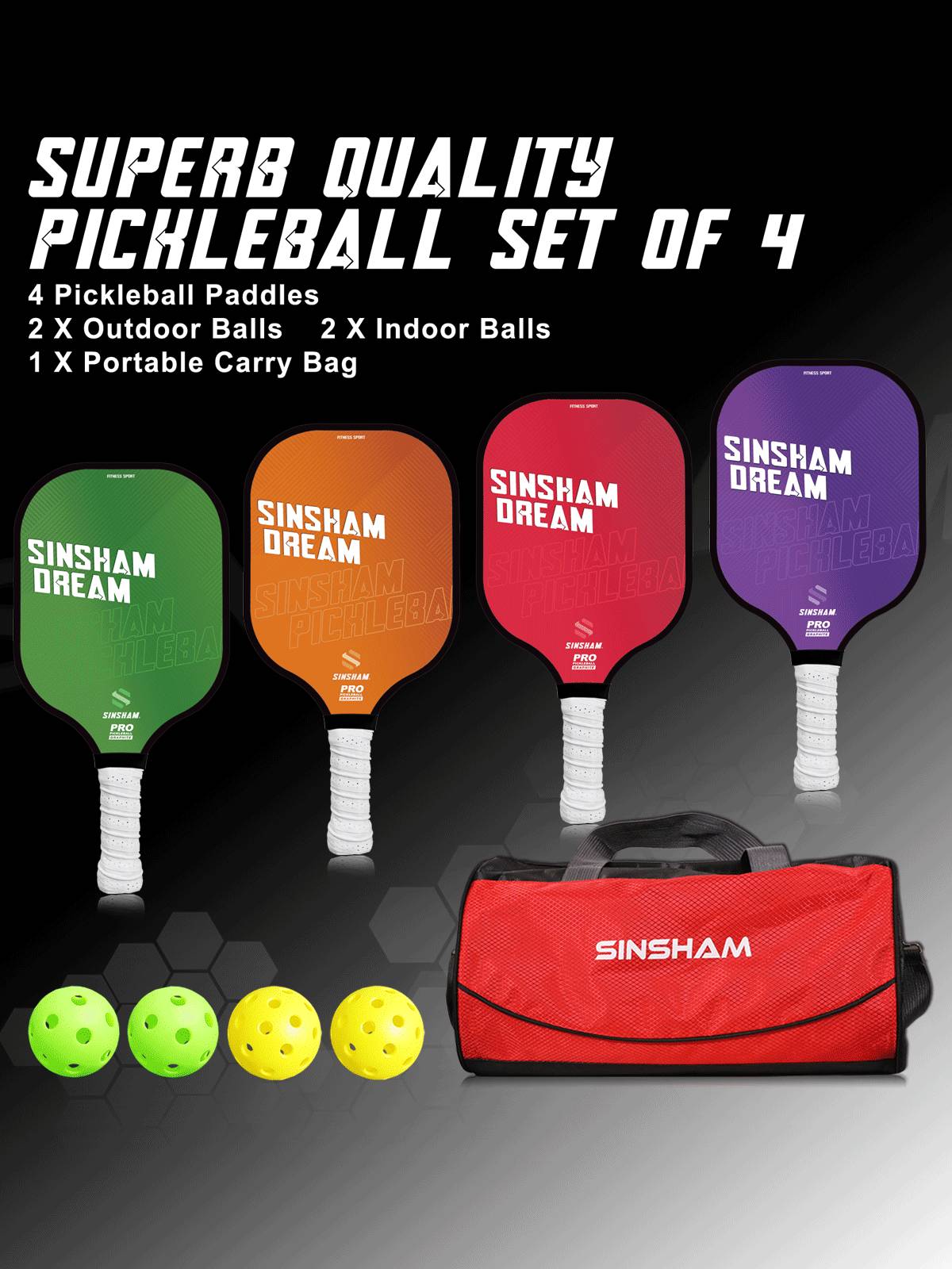 High-end player Pickleball simple carbon-fibre-pike-coated pike pike-cooch