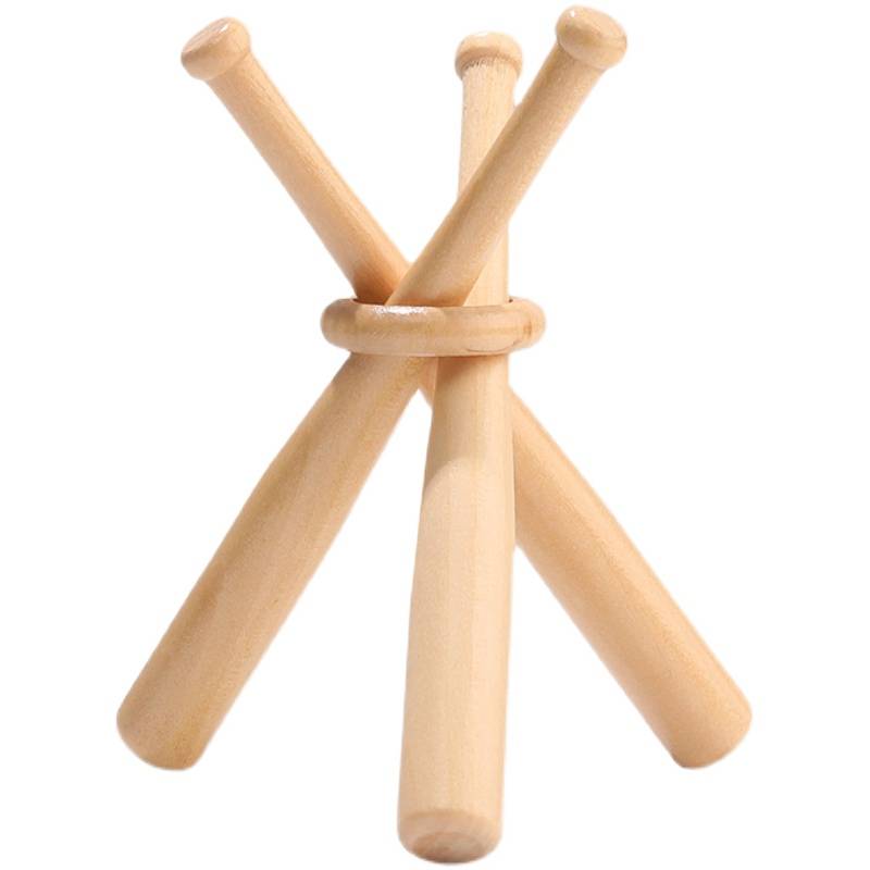 Mini-carrying wooden baseball shelf soft hard baseball to base baseball shelf