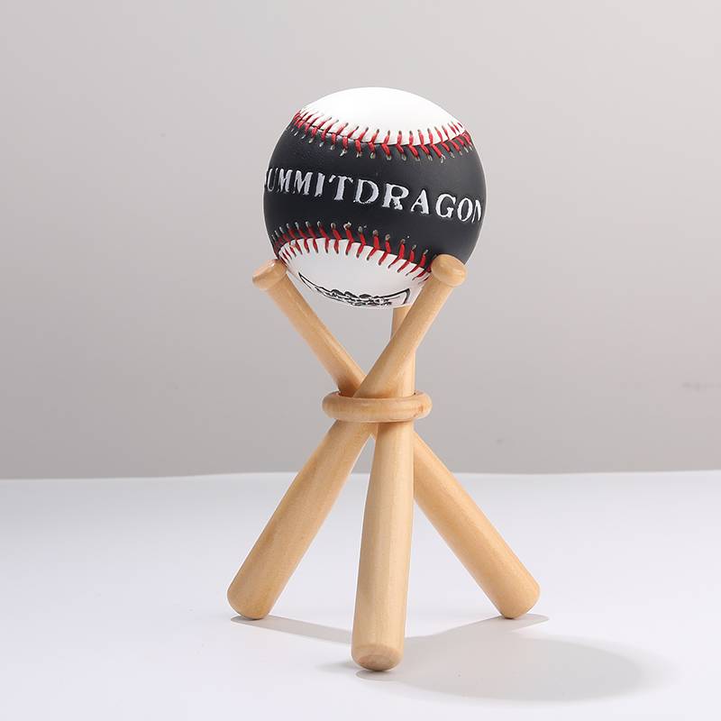 Baseball rack+brand dual color ball
