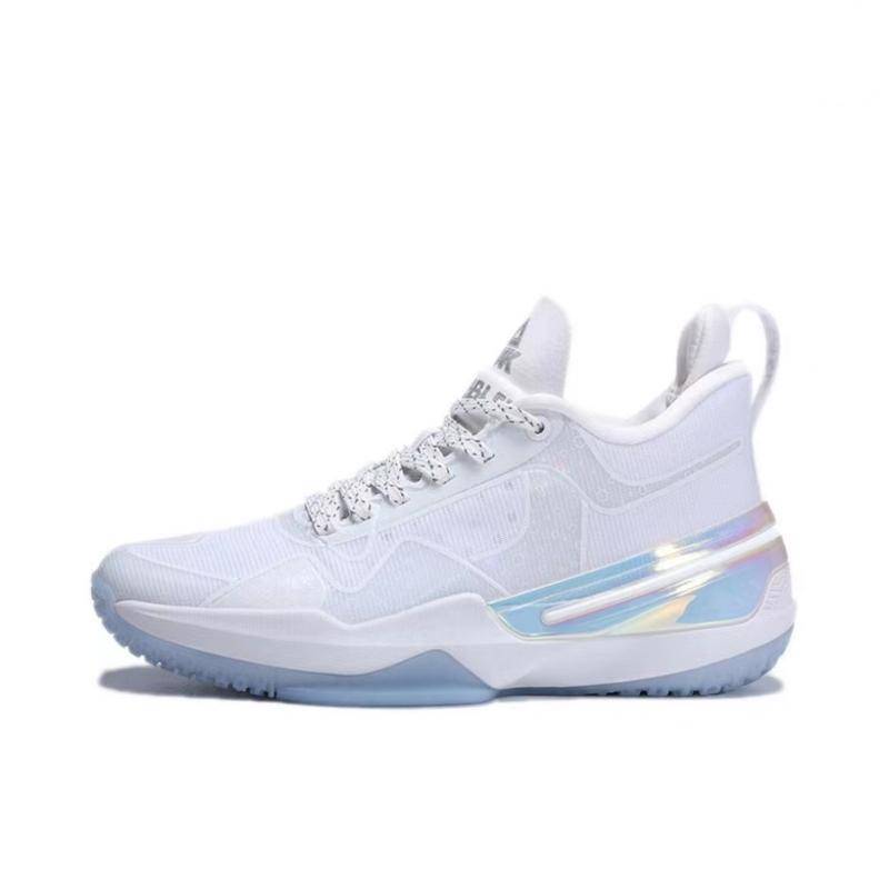 Porkic flashes, 3 air bubbles basketball shoes men's autumn new combat low -top shoes shock absorption sports shoes men