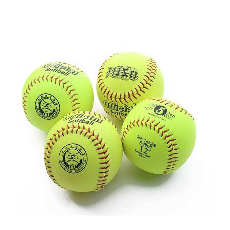 Standard 12 -inch softball team building baseball primary and secondary school students amateur training suitable for hard/soft baseball