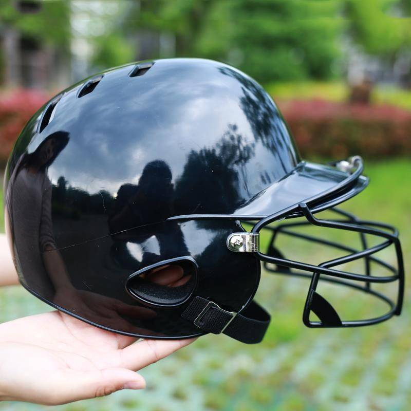 The new professional baseball helmet strikes the PRC ball catcher helmet protective two -ear mask protective mask protective head protective face