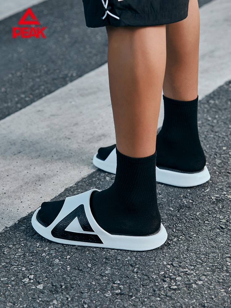 Peak polar slippers Men's men's summer new outdoor basketball skigh slippers women wearing tide brand DIY