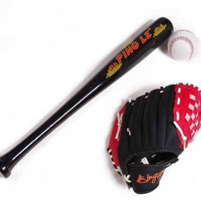 Student baseball stick set baseball gloves, rod full sticks children's ball baseball baseball bat