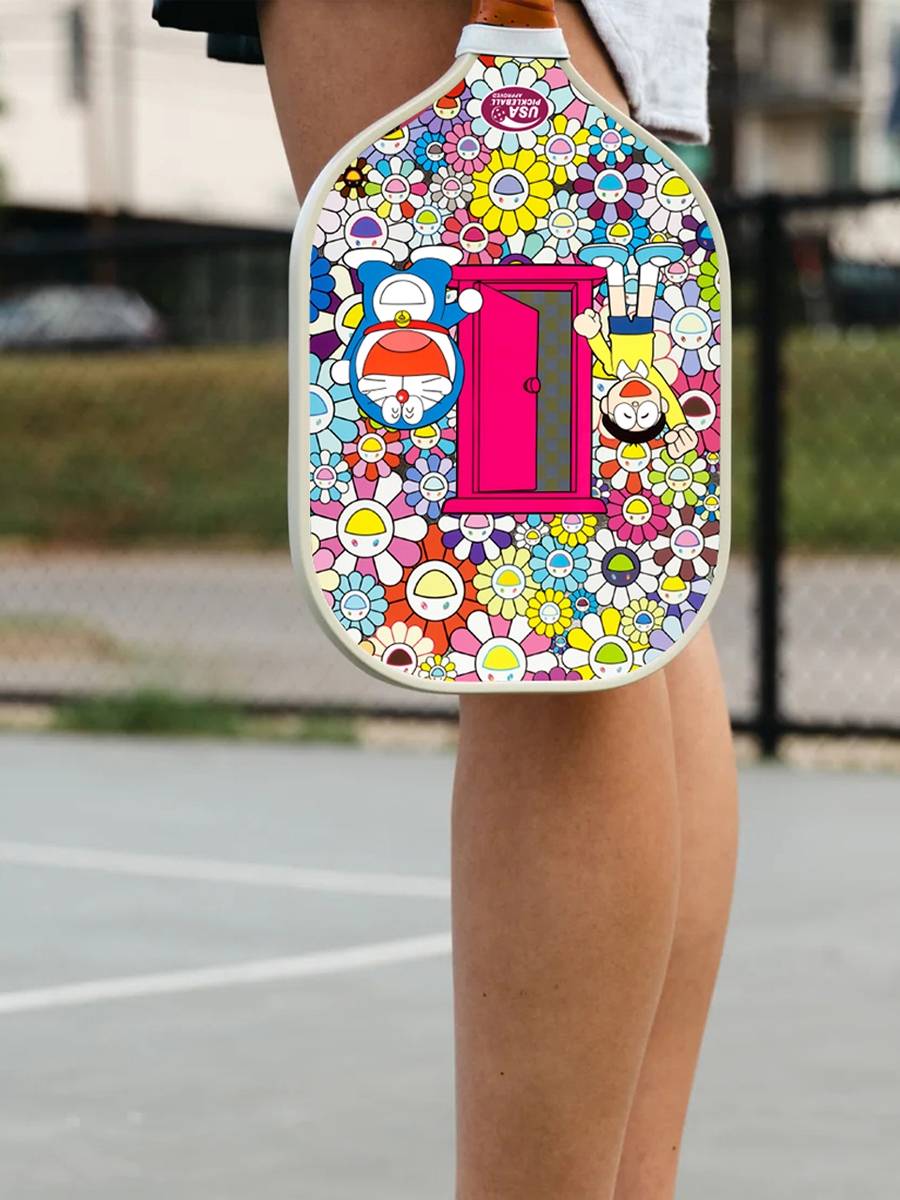 Murakami Sunflower Carbon Fiber Piece racket flat Pickleball paddl competition professional shooting