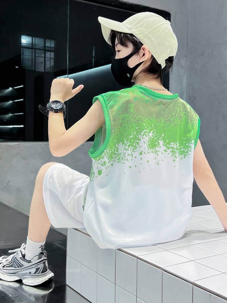 Peak Official Genuine Boatto Basketball Clothing Customized Number Printing Children Summer Student Dressing Fast Dry