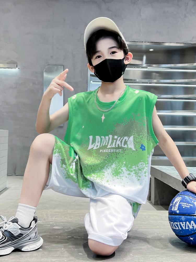 Peak Official Genuine Boatto Basketball Clothing Customized Number Printing Children Summer Student Dressing Fast Dry