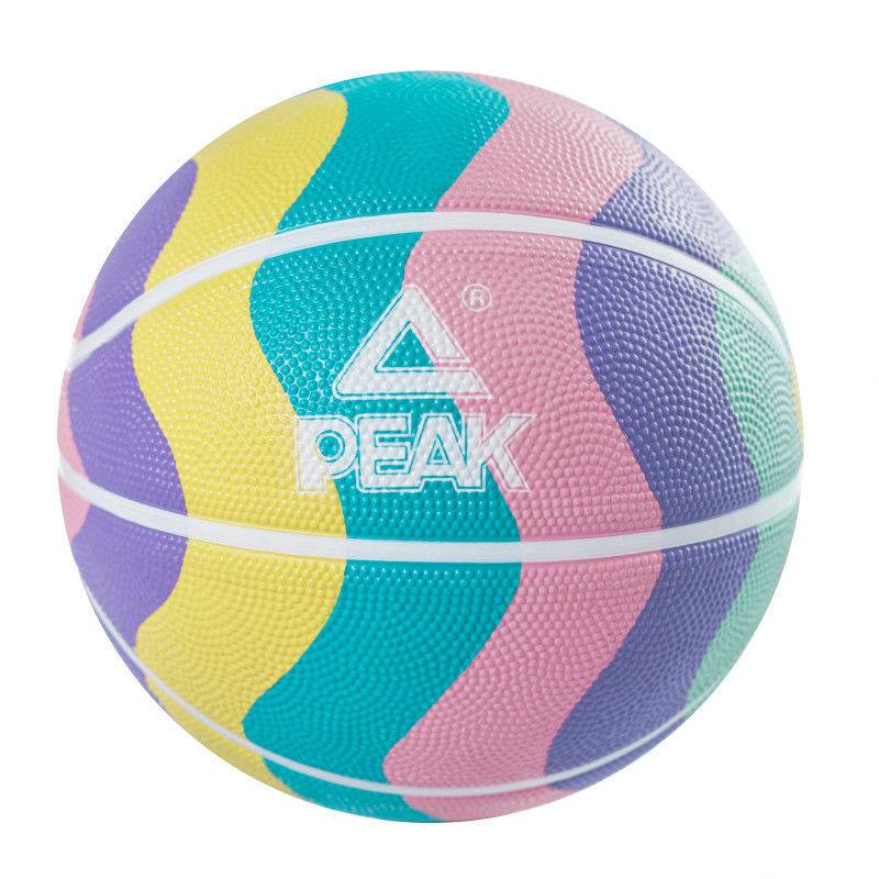 Pyk regular No. 7 basketball adult men No. 5 children and elementary school boys and girls feel good blue ball