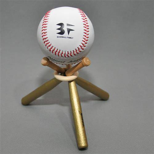 MINI-WOOD BASEBALL BAT, SOFTBALL J. SHOWS THE BOTTOM SHELF