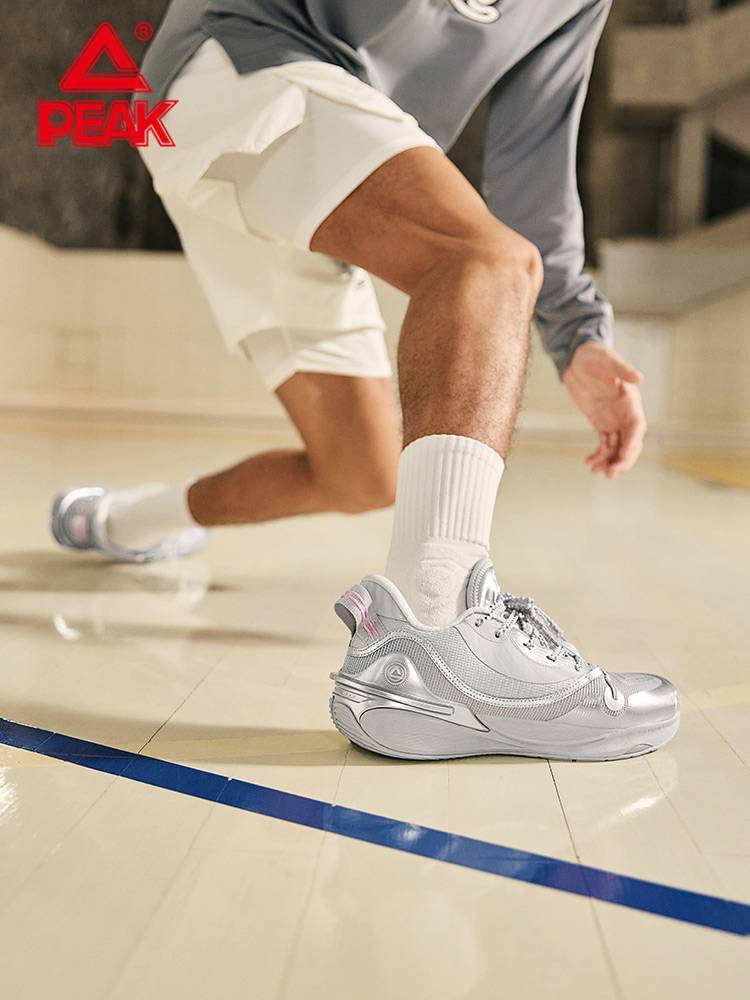 Peak Polar Beidou Basketball Shoes Men's Shoes 2024 Summer Low Gangs Professional Guard Shoes Practical Sports Shoes Women