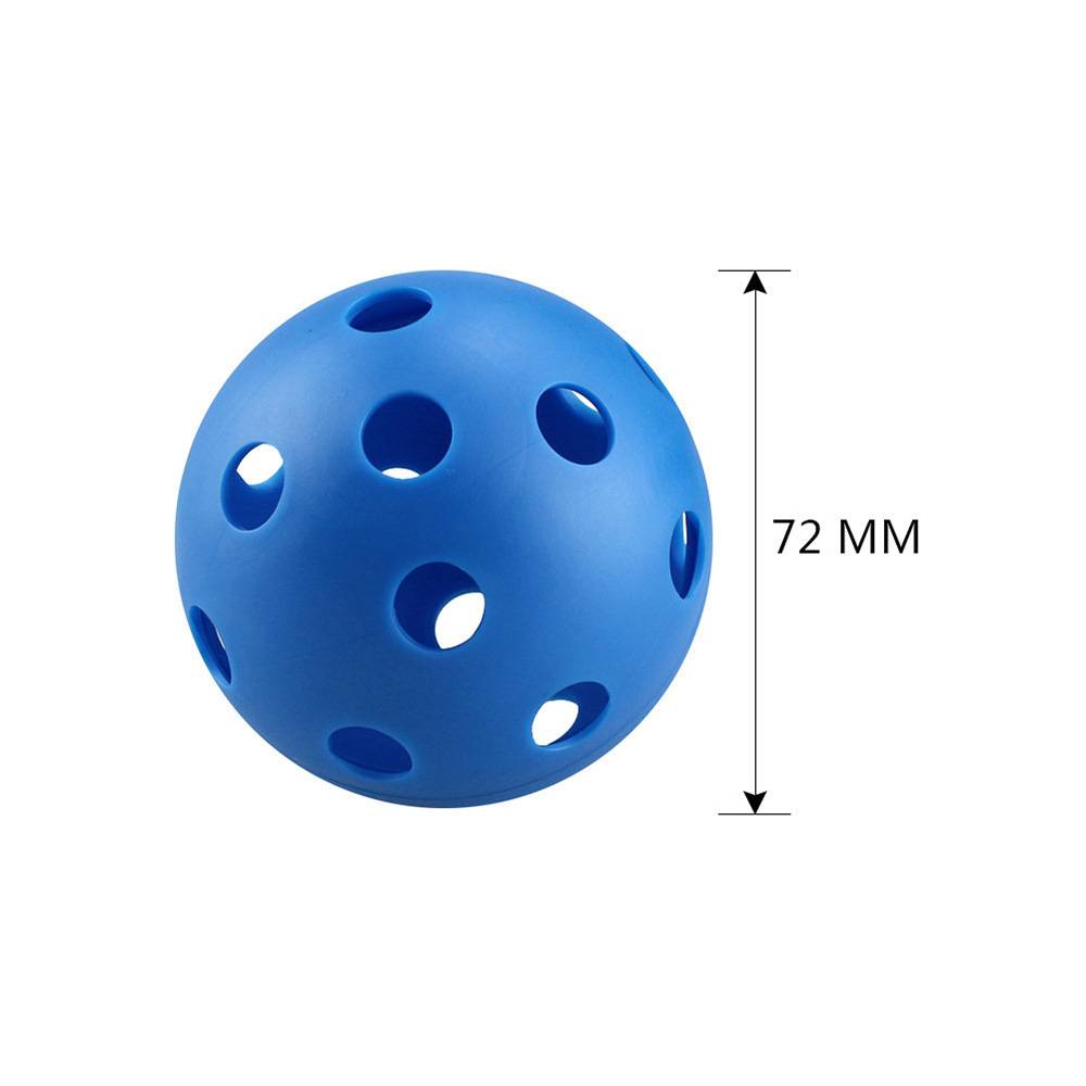 72mm blowstracking ball 26 -hole baseball practice ball indoor and outdoor hole ball Pickleball ball