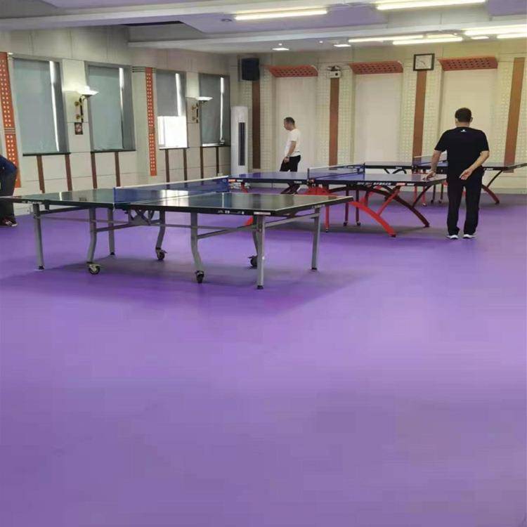 Badminton ground rubber indoor and outdoor PVC sports floor can be charged rolled volleyball ball ground jelly pad