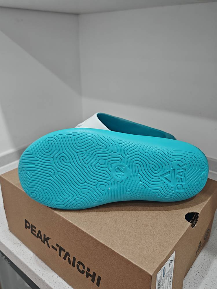Peak polar slippers Little Fat Drag for 24 years sports slippers men's Taiji beach shoes basketball anti -skid and dragging outside