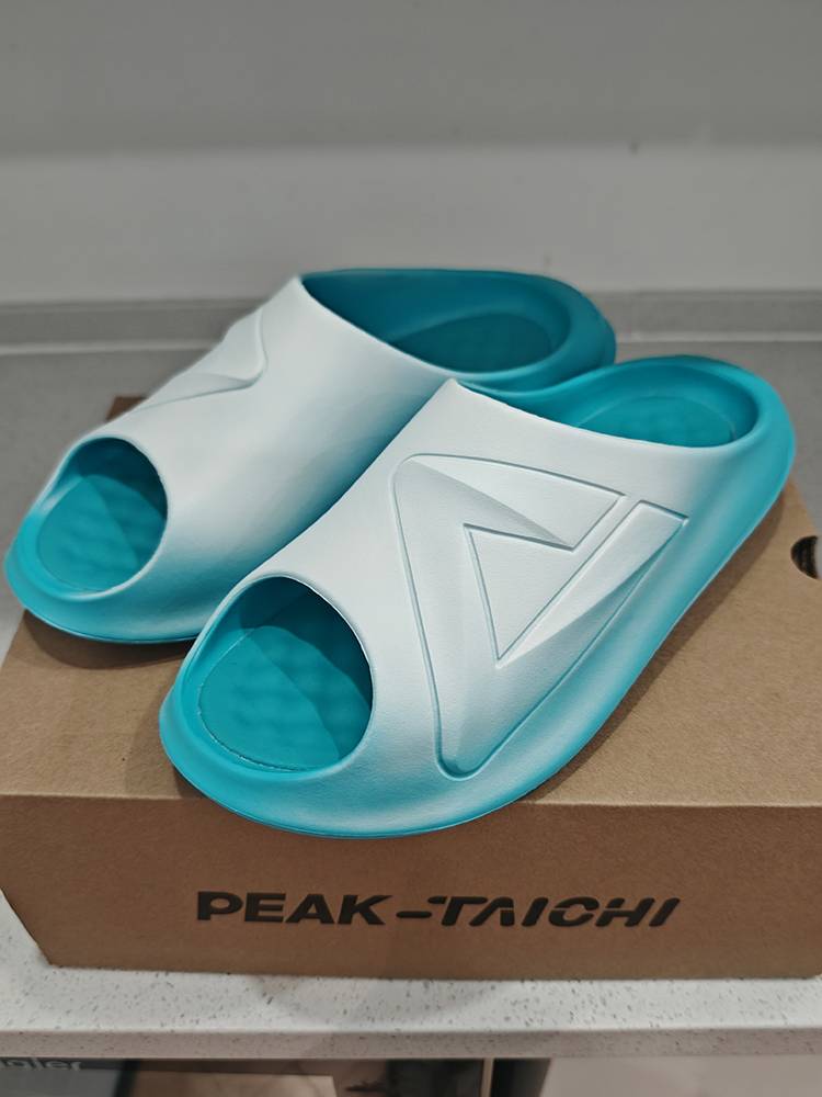 Peak polar slippers Little Fat Drag for 24 years sports slippers men's Taiji beach shoes basketball anti -skid and dragging outside