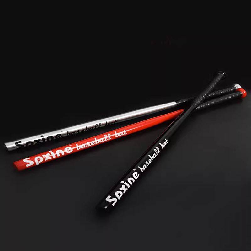 German baseball rod stick defense self -defense legal weapon solid steel car, iron rod baseball fine stick metal ball pole