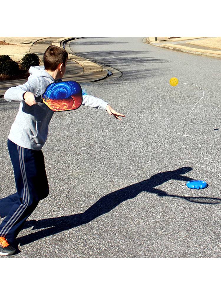 Pickleball gram training device beginner training base injection plastic 40 -hole 26 indoor and outdoor cave ball