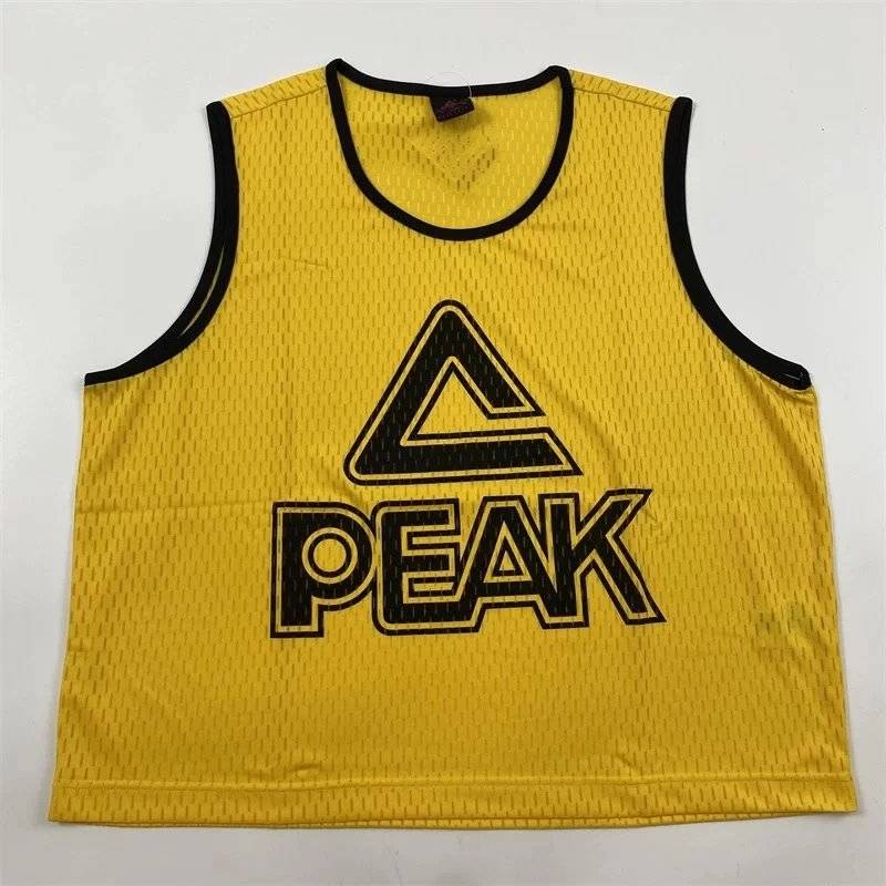 Pyk basketball vest men 2022 summer breathable sleeveless T -shirt sports top multi -color can be optional and smaller