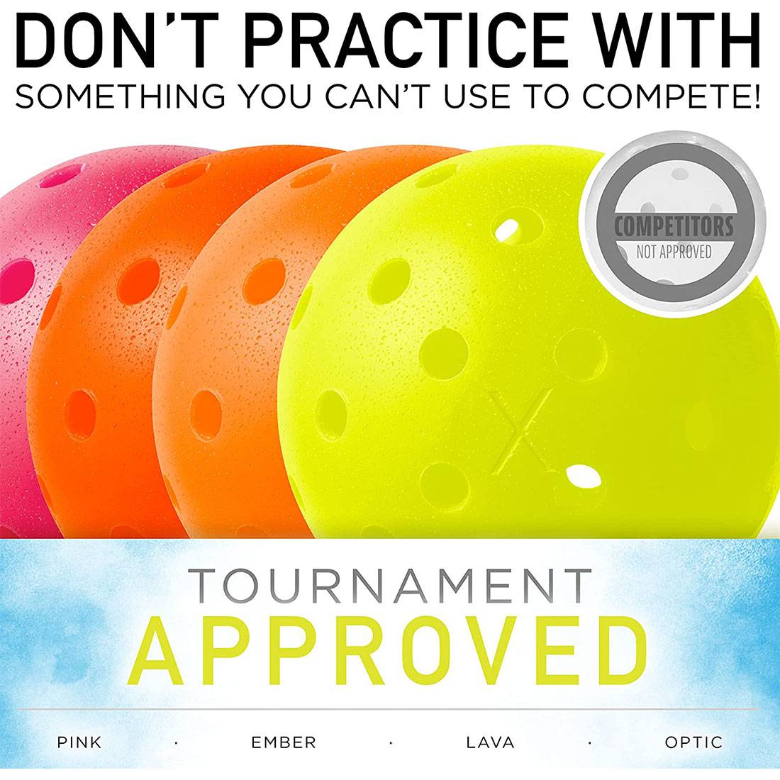 Factory Direct Selling Spot Piccoon 40 -hole Ball Port Pickleballs74mm Rolling Plastic Nights Nights Ball